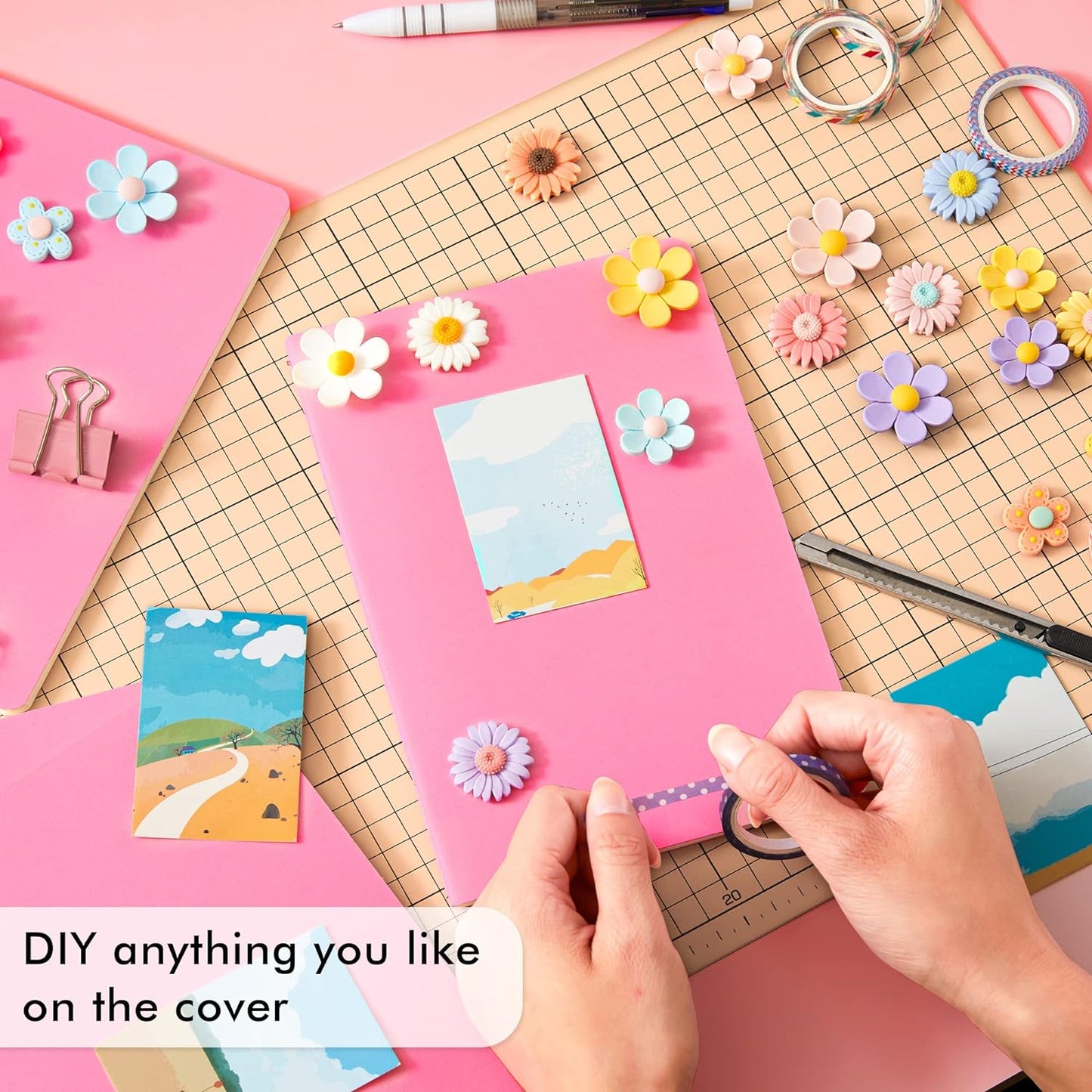 8 Pack Soft Cover Journal Bulk, Feela Notebooks College Ruled for Work, Lined Travel Journal for Women Men, Note Taking Notebook School Supplies Business Writing, 8.2” x 5.5”, A5, Berry