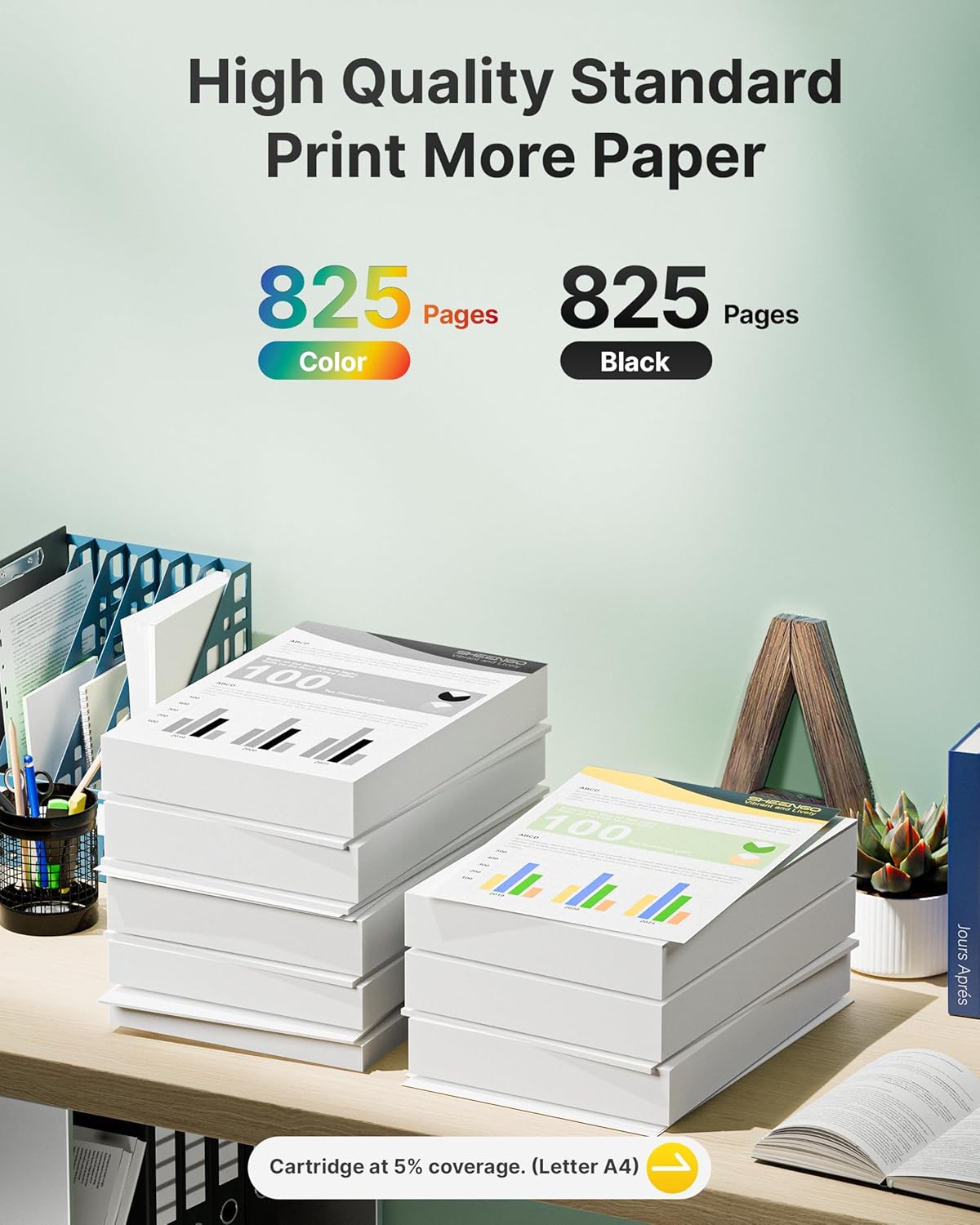 902XL Ink Cartridges for HP Printers Compatible Replacement for HP 902 902 Ink Cartridges HP902 XL for OfficeJet Pro 6978 6968 6974 6975 6960 Officejet 6951 6954 6956 6958 Printer, 4 Pack Latest Chip