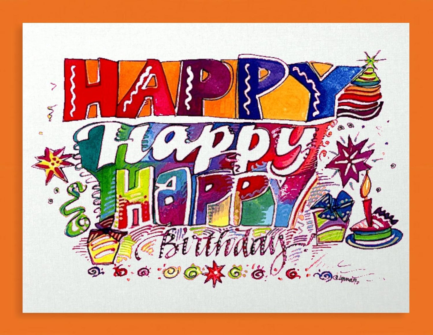 25 Orange Cover/Card Paper Sheets - 11 X 17 Inches Tabloid|Ledger|Booklet Size - 65# (65 lb/Pound) Light Weight Cardstock - Quality Printable Smooth Paper Surface for Bright Colorful Results