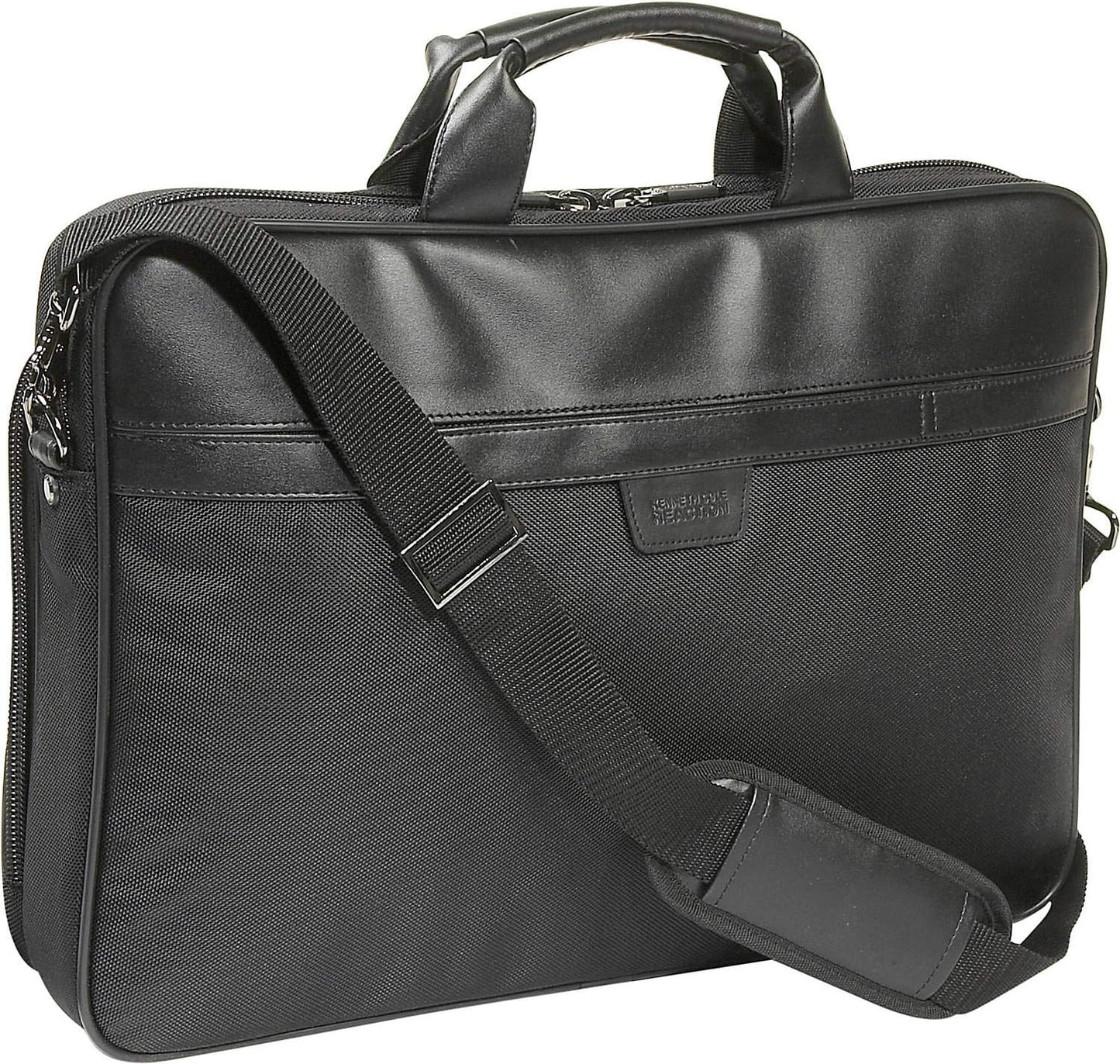 Kenneth Cole REACTION Unisex Adult Urban Slim 15.6" to 18.4" Laptop & Tablet Business Travel Computer Bags, Black