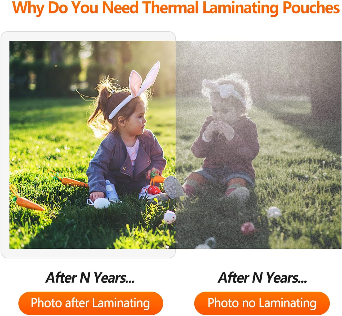 Thermal Laminating Pouches, 9 x 11.5 Inches Laminating Sheets, 3 mil Thick Laminate Sheets, 6000 Pack,Clear