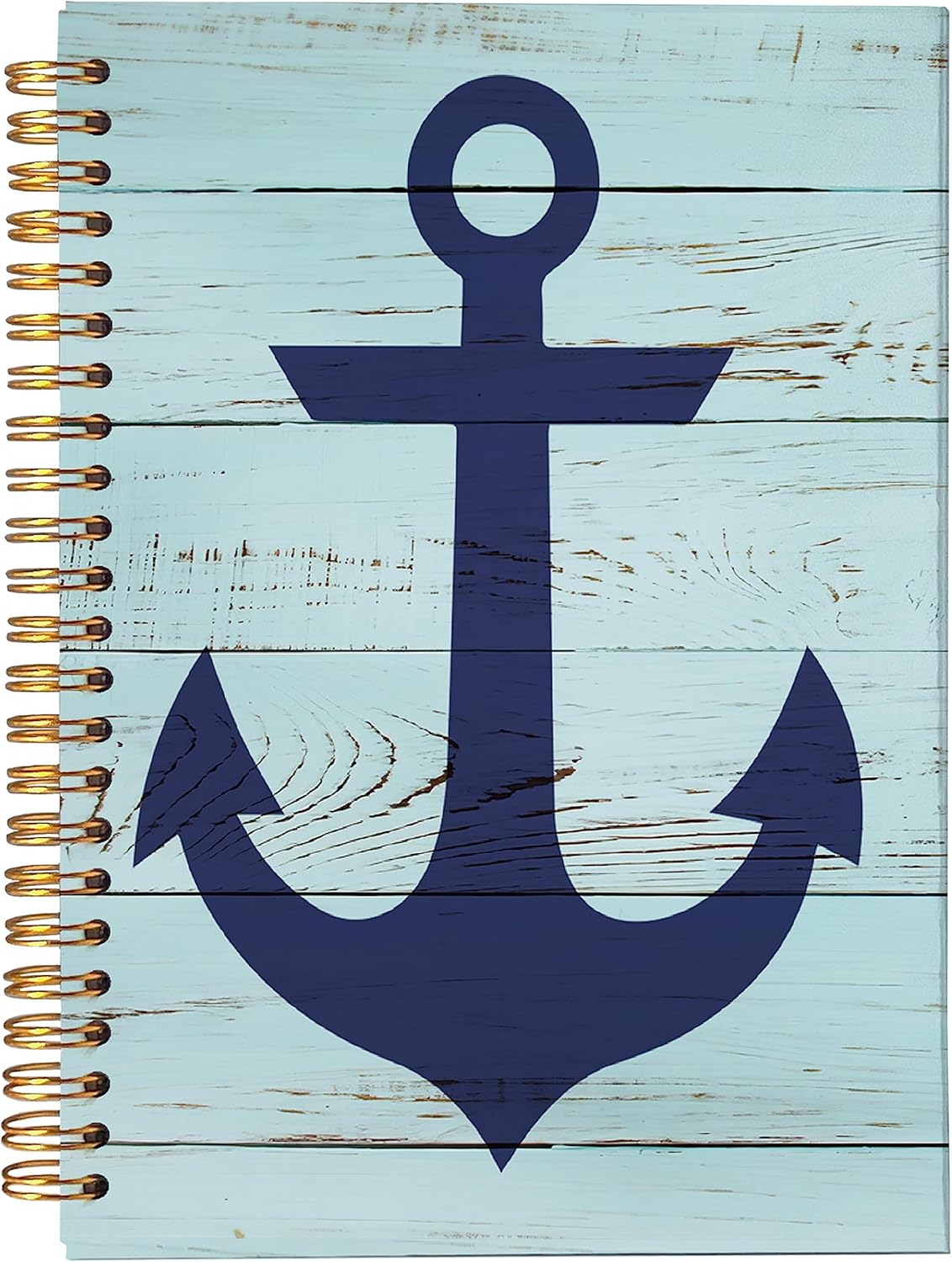 Navy Anchor Notebook Journal, Anchor Gifts, Nautical Gifts, Nautical Themed Gifts, Spiral Journal Notebook 5.5x8.3