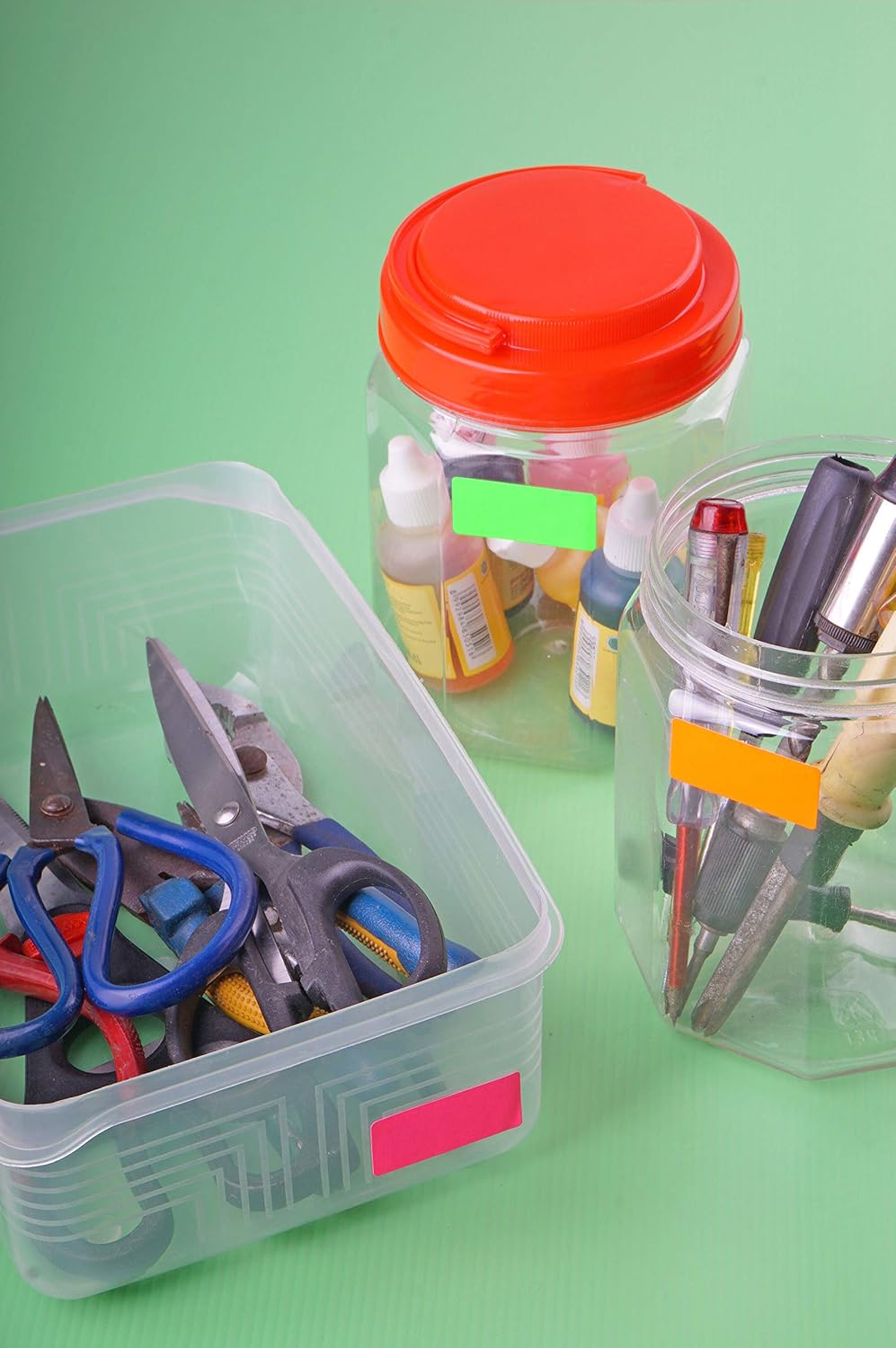 Royal Green Silver Foil Stickers Rectangle Labels Great for Tags Sticker Seals and Gift Favors 40mm x 19mm (1.57 inch x 0.75) - 500 Pack