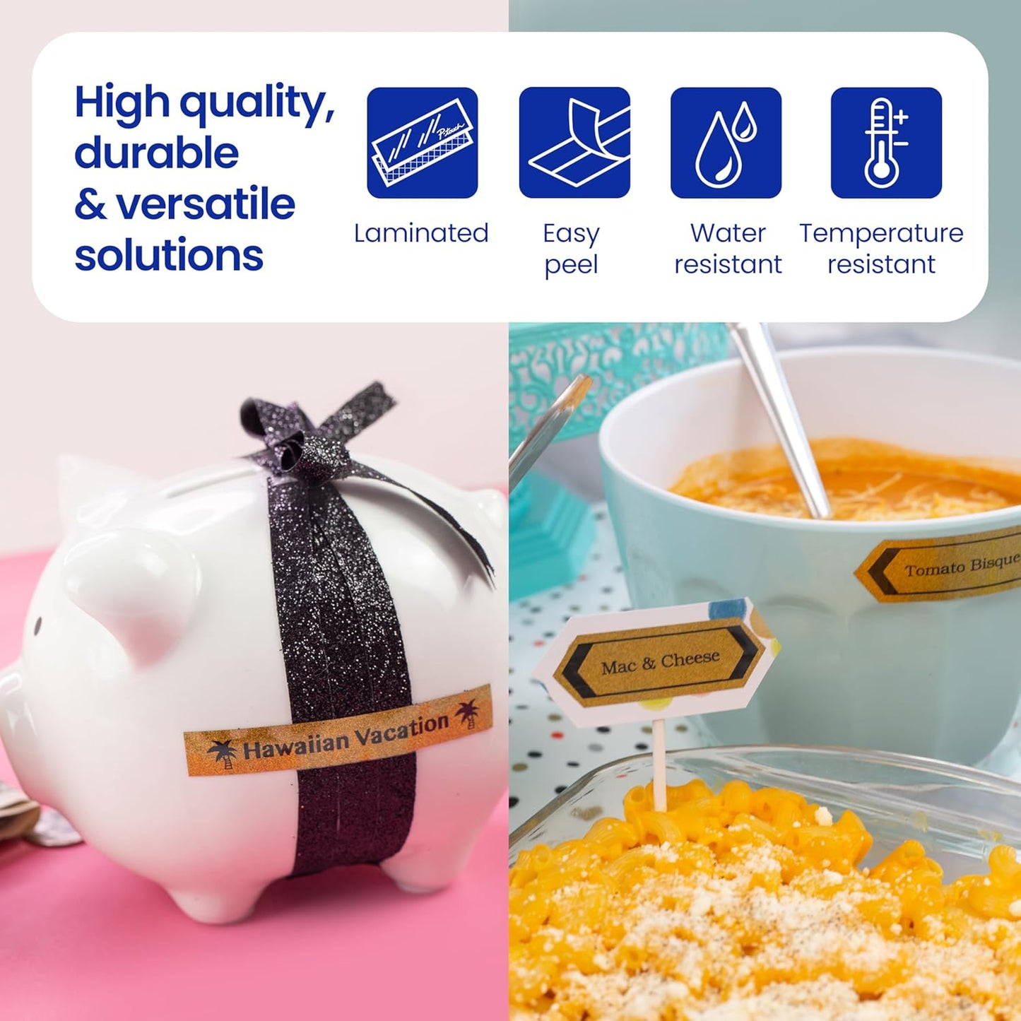 Brother Genuine P-Touch TZe, Black Print on Gold Label Tape (TZePR831), Premium Glitter Laminated,1/2in x 26.2ft (12mm x 8m) for Select P-Touch Label Makers, Powerful Lamination, for Crafting