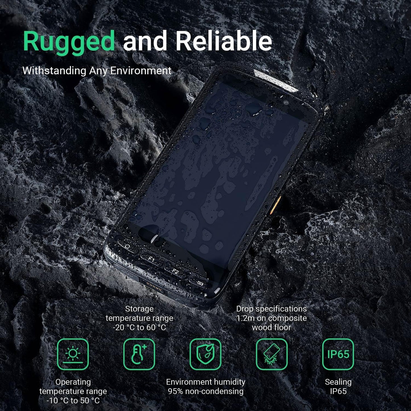 SVANTTO Android Barcode Scanner, 4+64GB Flash, 1D/2D/QR Zebra Scanner, Full-Screen 5" Android 11 Mobile Computer, Bluetooth 5.0, WiFi, 4G LTE, NFC, 8-Core CPU Inventory Barcode Data Collector