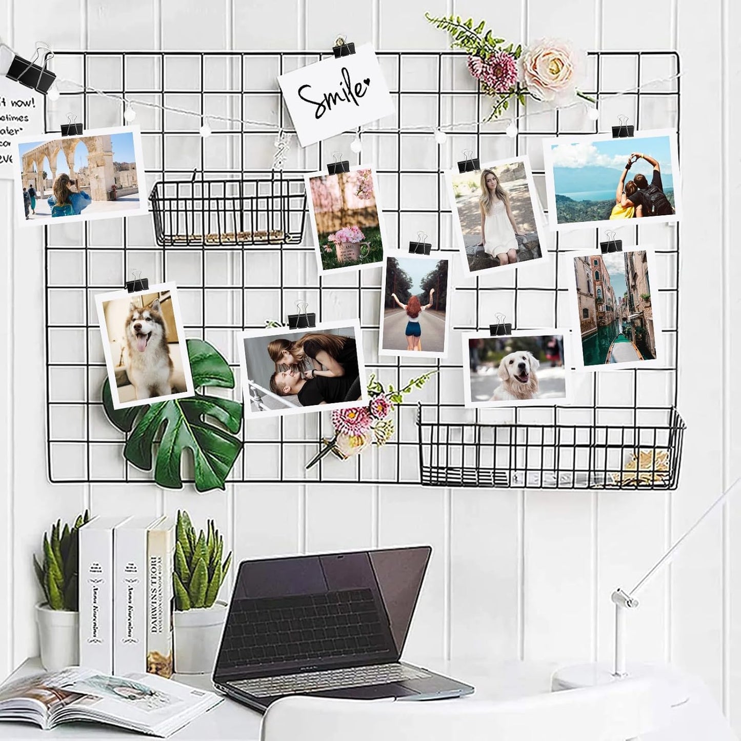 208 PCS Binder Clips Assorted Sizes, Metal Large Binder Clips Bulk, Black Binding Paperwork Clamp for Paper, 6 Size Clips Office Supplies for Business and School