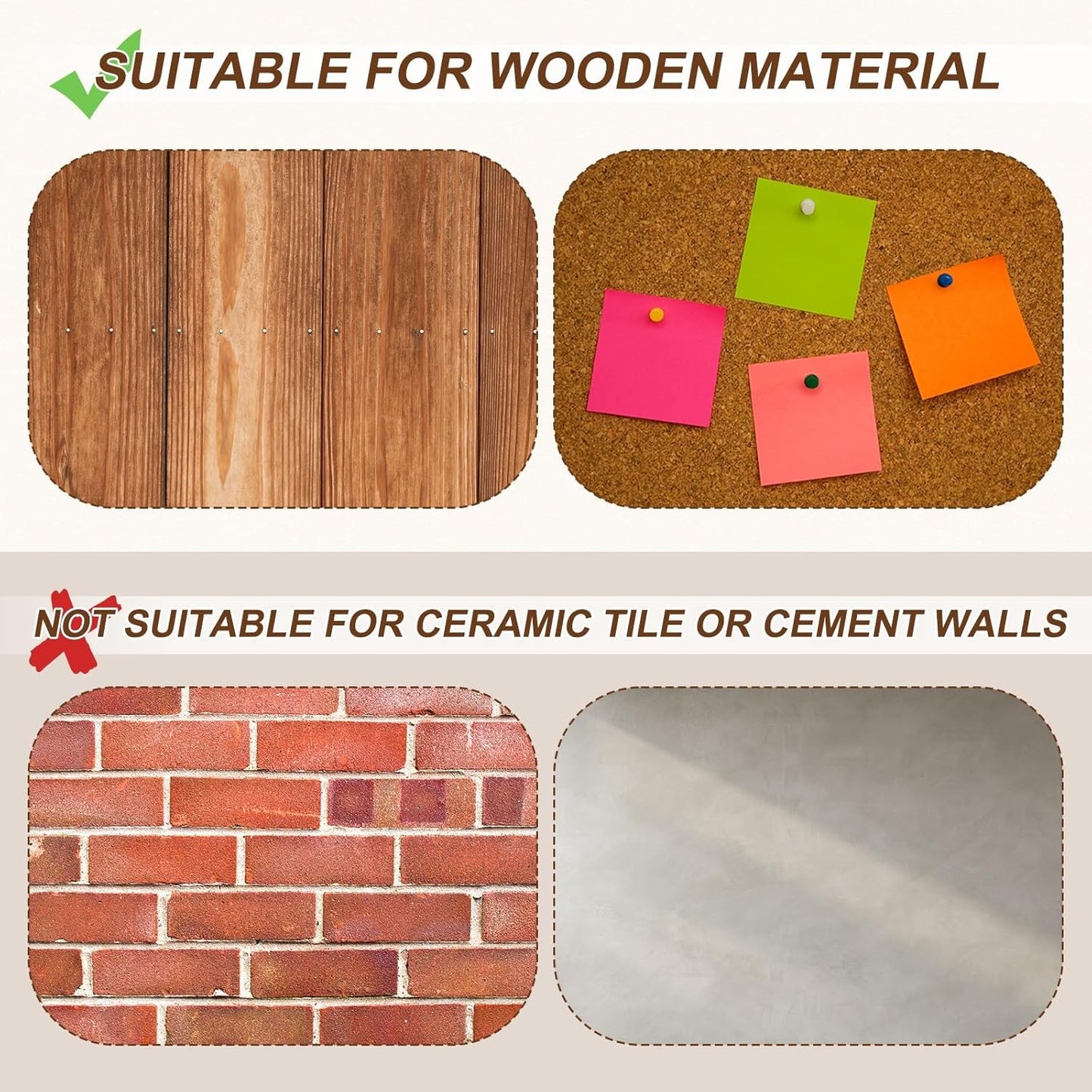 uxcell 120Pcs Push Pins, 11mmx13mm Round Flat Head Decorative Thumb Tacks Upholstery Tacks for Cork Board Office Wall Hangings, Yellow