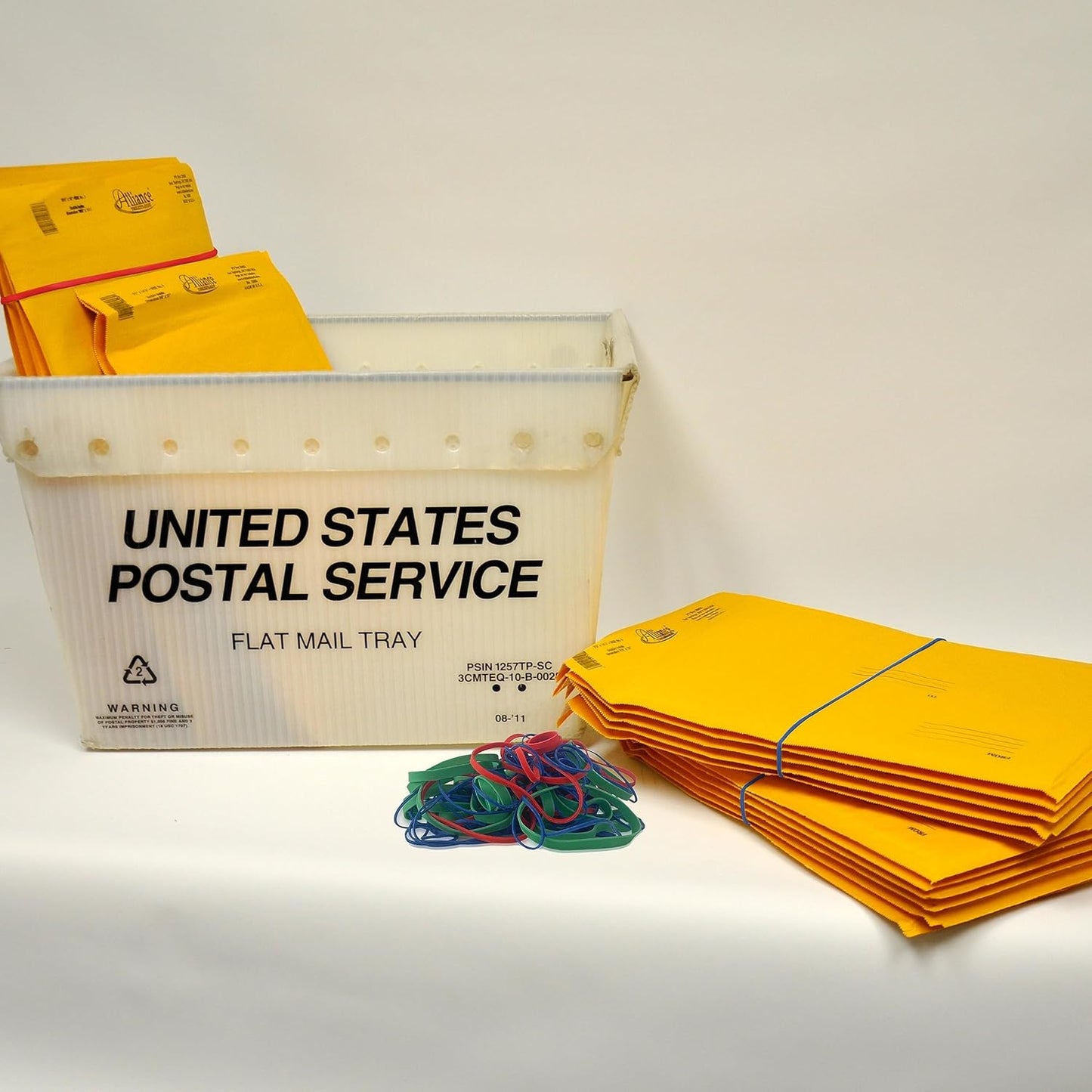 Upgrade Office Supply UPG23454PK3 Rubber Bands, Assorted Size and Color, 1 lb Bags, 3 Pack, USA