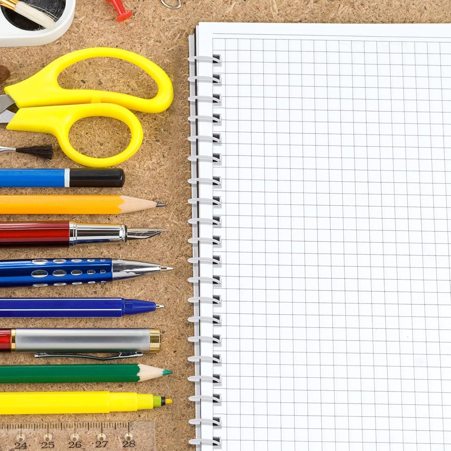 Leinuosen 120 Pack Plastic Spiral Binding Coils Kit Spirals Multi Size Coils for Binding Binder Combs Spines(1/4 5/16 3/8 1/2 5/8 3/4 Inch,White)