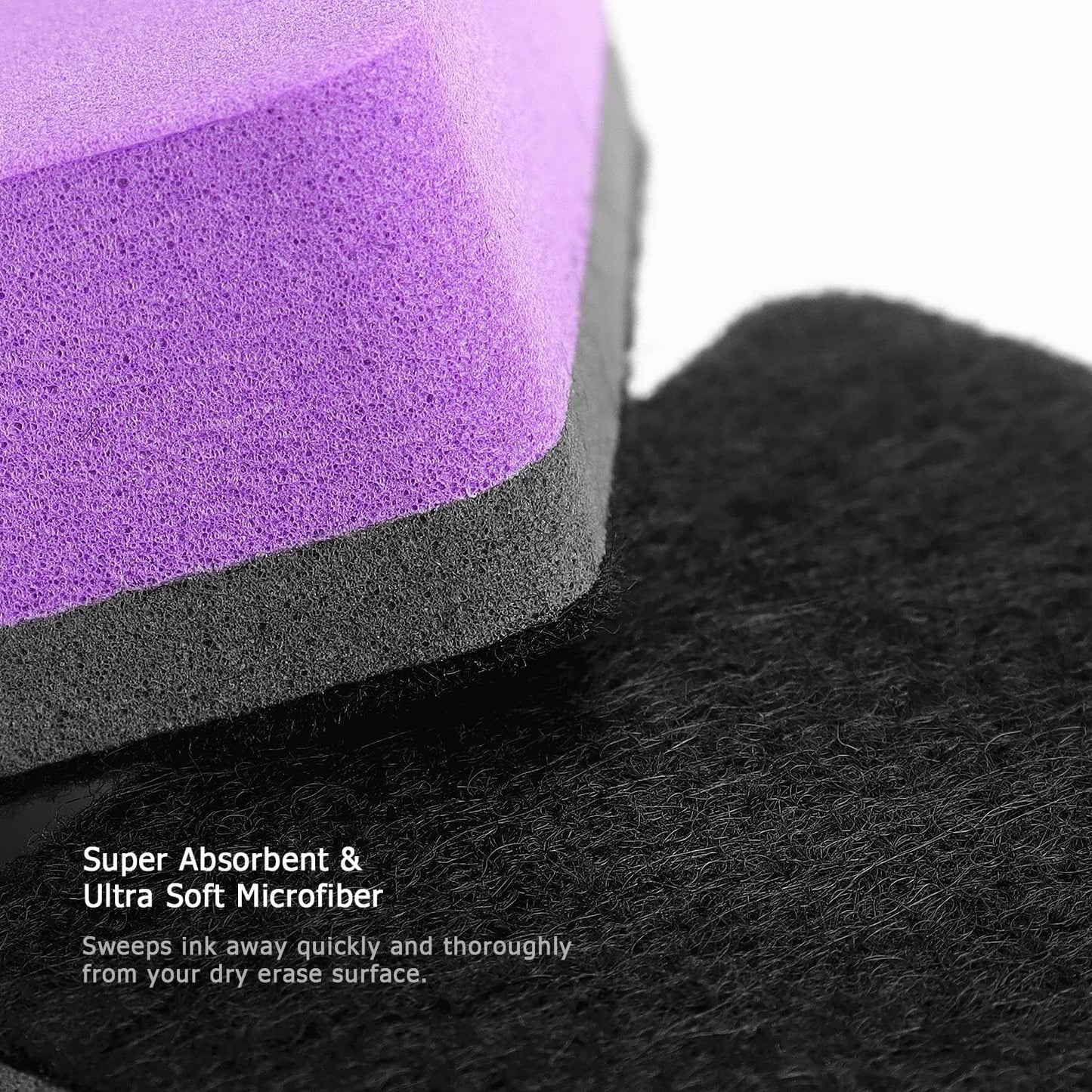 Tamaki 12 Pack Magnetic Whiteboard Eraser, Dry Eraser Board Erasers, Dry Erasers for White Board, Whiteboard Erasers for Kids Classroom, 6 Colors, Square, 2 x 2 x 0.8 Inch