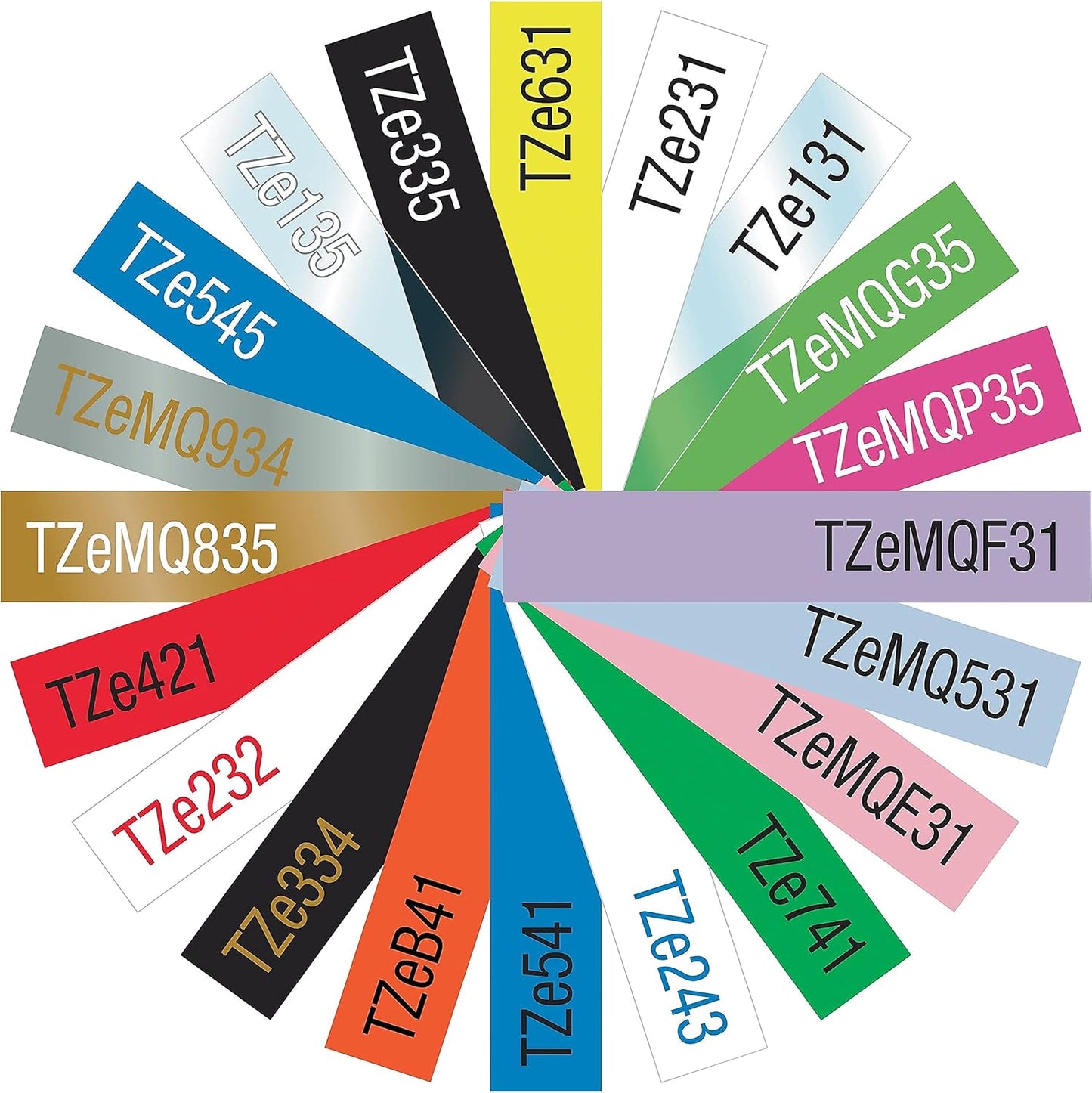 Brother Genuine P-touch TZE-MQF31 Tape, 1/2" (0.47") Wide Standard Laminated Tape, Black on Pastel Purple, Laminated for Indoor or Outdoor Use, Water-Resistant, 0.47" x 26.2' (12mm x 8M), TZEMQF31