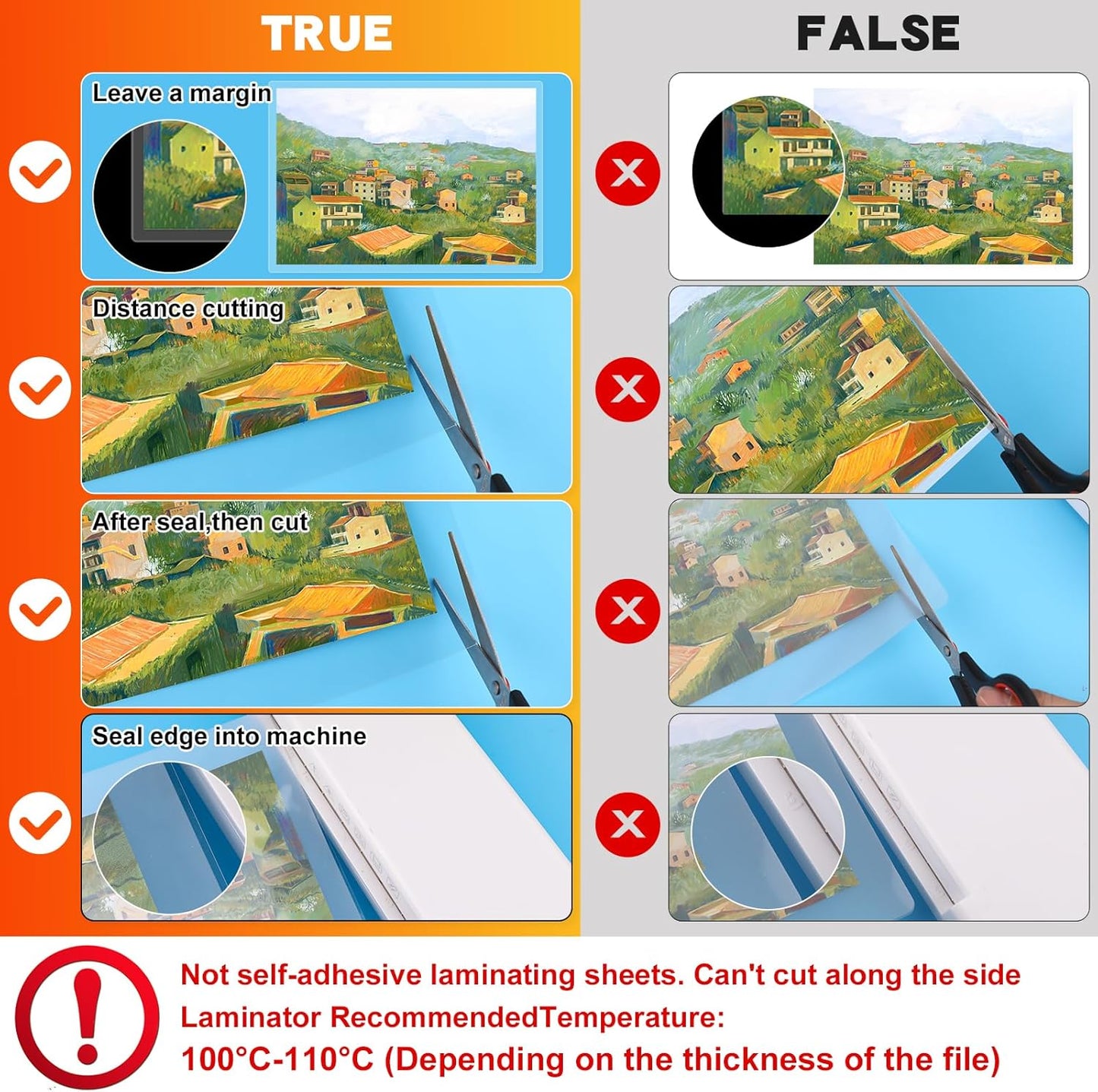 CAREGY 600 Pack Laminating Sheets,Holds 8.5 x 11 Inch Sheets,Thermal Laminating Pouches, 3 Mil, 9 x 11.5 Inches Lamination Sheet Paper for Laminator, Round Corner Letter Size