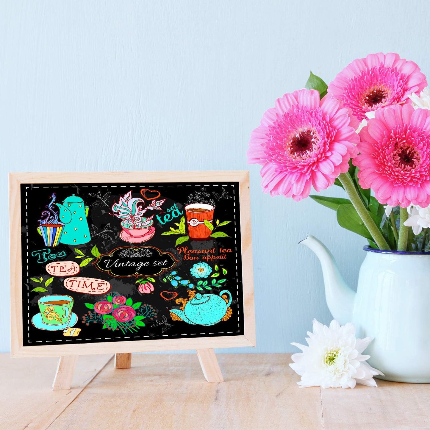 Outus 24 Pieces Neon Markers for Light up LED Board Dual Sided Neon Pens Christmas Stocking Stuffers Colorful Marker Pens Art Supplies for Create Doodle Write Draw Art Crafts