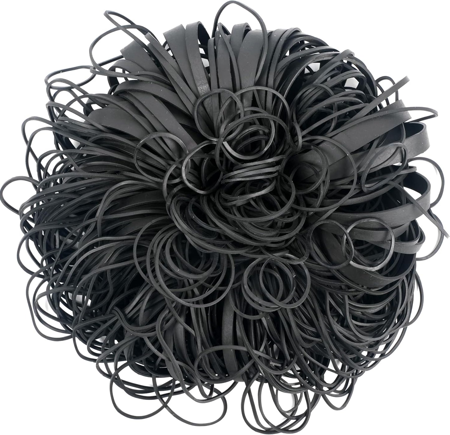 Rubber Bands Assorted Sizes Black Elastic Bands Tactical rubber bands for Office supplies 0.5lbs size10,size#16,size#33,size#64,size#84,size(4-4/5" x 1/16")