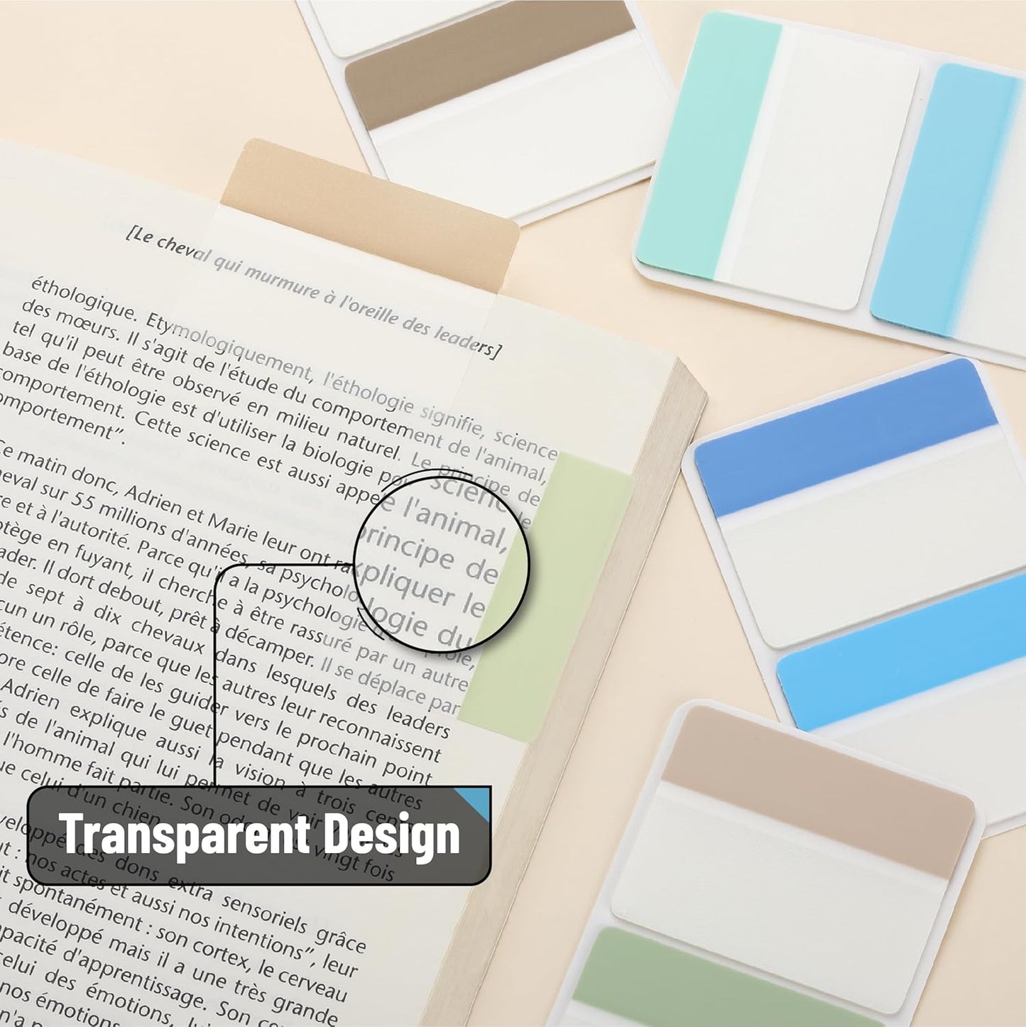 Mr. Pen- Sticky Index Tabs, 500 Pcs, 21 Sets, Colorful Sticky Tabs for Notebooks, Page Markers, Page Tabs for Binders, Page Tabs Sticky Tabs for Books, Notebook Tabs, Book Sticky Tabs for Notebooks