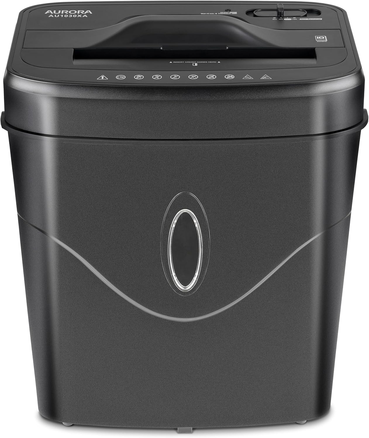 Aurora AU1030XA 10-Sheet Crosscut Paper/Credit Card Shredder with 4.4-Gallon Wastebasket