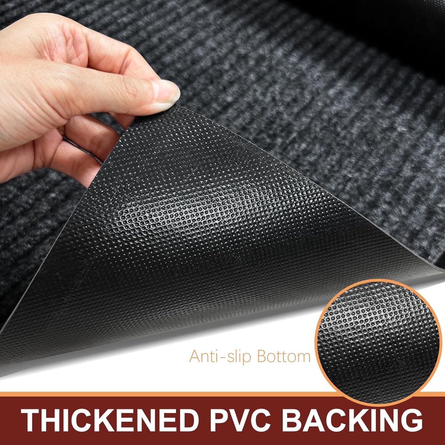 Vicwe Indoor Outdoor Door Mat, 4'x6' Heavy Duty Front Door Mat, Non-Slip Washable Doormats Entrance Mats, Dirt Resistant and Absorbent Doormat, Commercial Outdoor Entrance Floor Mat for Home Office