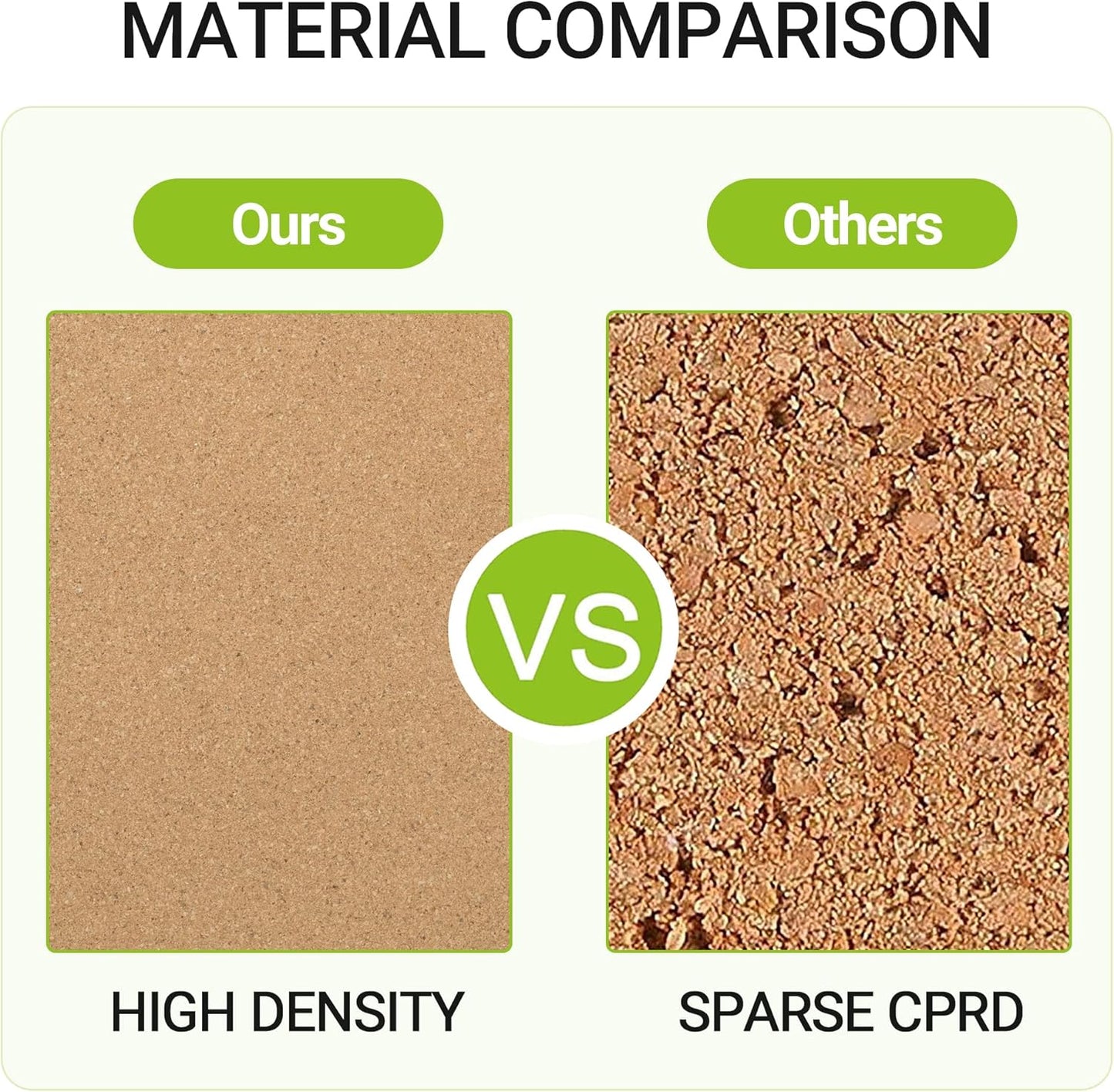 AKTOP Cork Board Bulletin Board 12x12, 1/2" Thick Cork Board Tiles 6 Pack, Small Square Pin Board for Wall, Self Adhesive Corkboards with 60 Push Pin Wood Clips for School, Home & Office