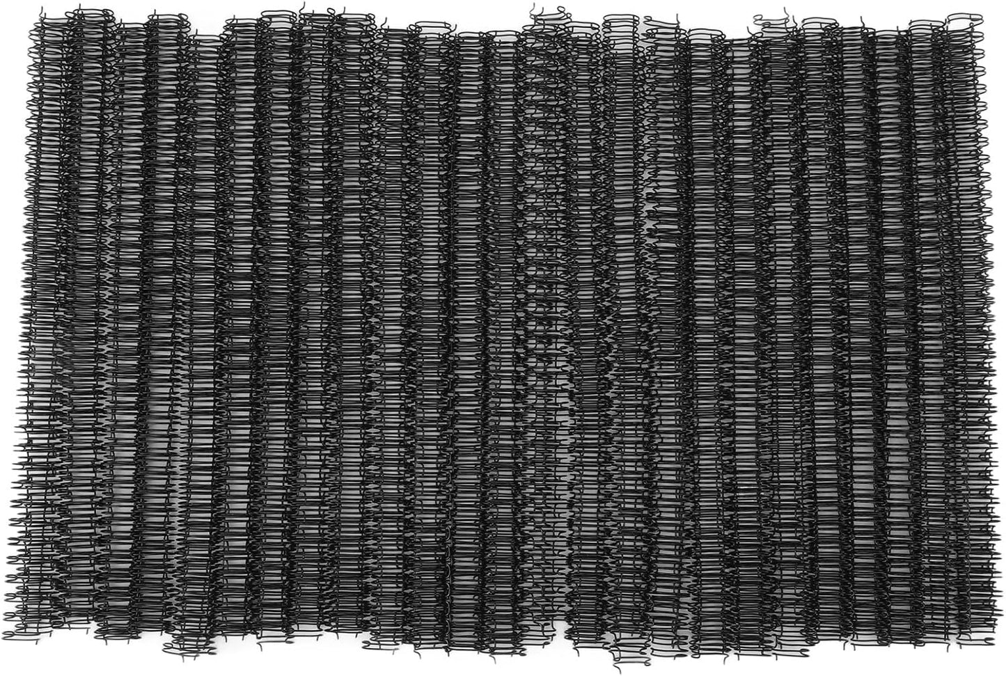 100 Pack Double Loop Wire Binding Spines, YolieraArt Wire Binding Spines, 5/8 Inch Binding Wire for Letter Size 140 Sheet Capacity), 100P, 3:1 Pitch, Black)