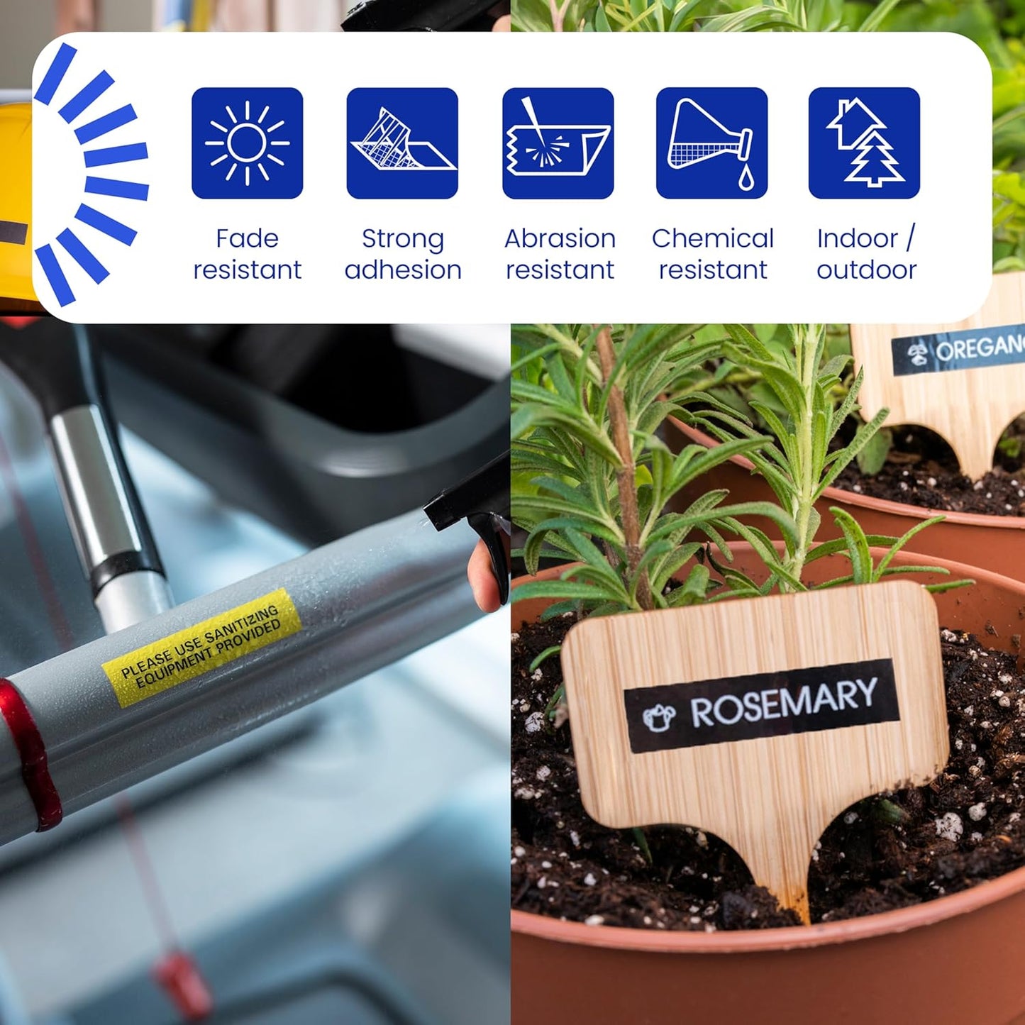 Brother Genuine TZe231~1/2" 2PK Black Print on White Label Tape. Each: 0.47 in x 26.2 ft (12 mm x 8 m) Total: 0.47 in x 52.4 ft (12 mm x 16 m)