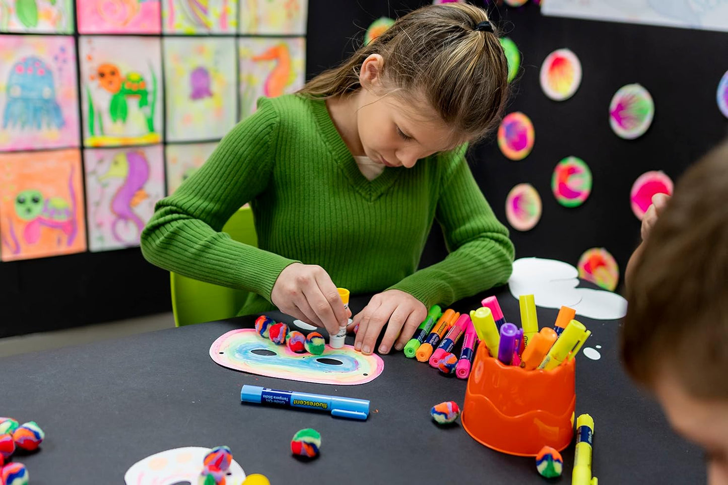 Prang Washable Glue Stick, Clear.28 Oz, 1 Count