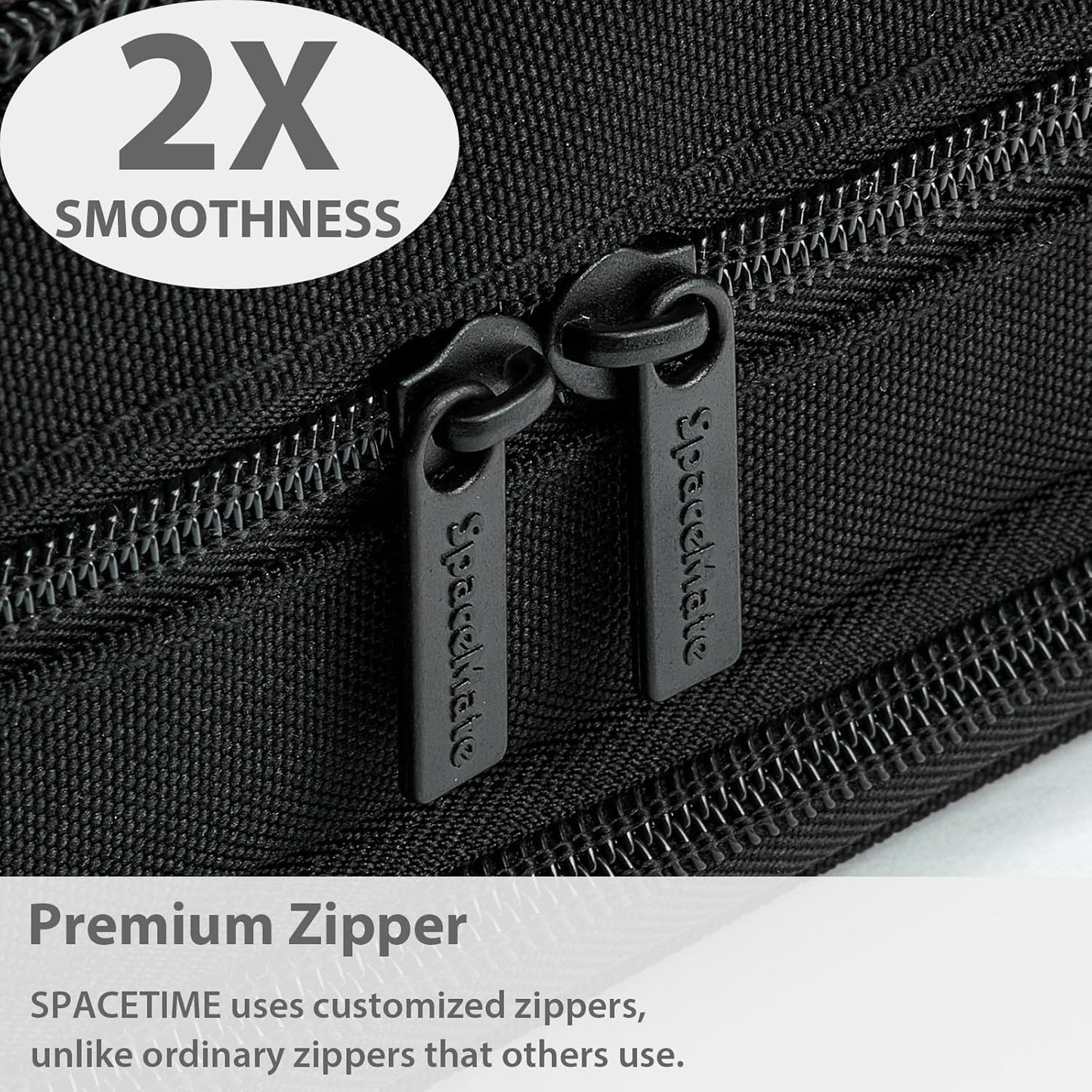 Pencil Case Pouch Box Bag School Supplies Girls Boys Kids, Cute Preppy Stuff Big Capacity Aesthetic Pen Organizer, Back to College Stationary, Black, Extra Large Style, 2300ml