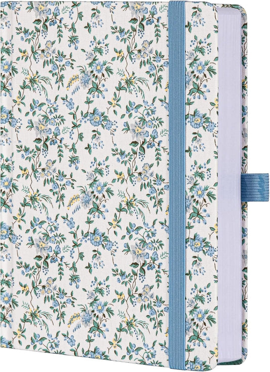 TIEFOSSI Dotted Journal Notebook for Women, A5 Dotted Grid Notebook for Writing, 190 Pages Thick Paper, Travel Daily Journal, for Work Home School, Note Taking, Business, 8.4 X 5.8 In