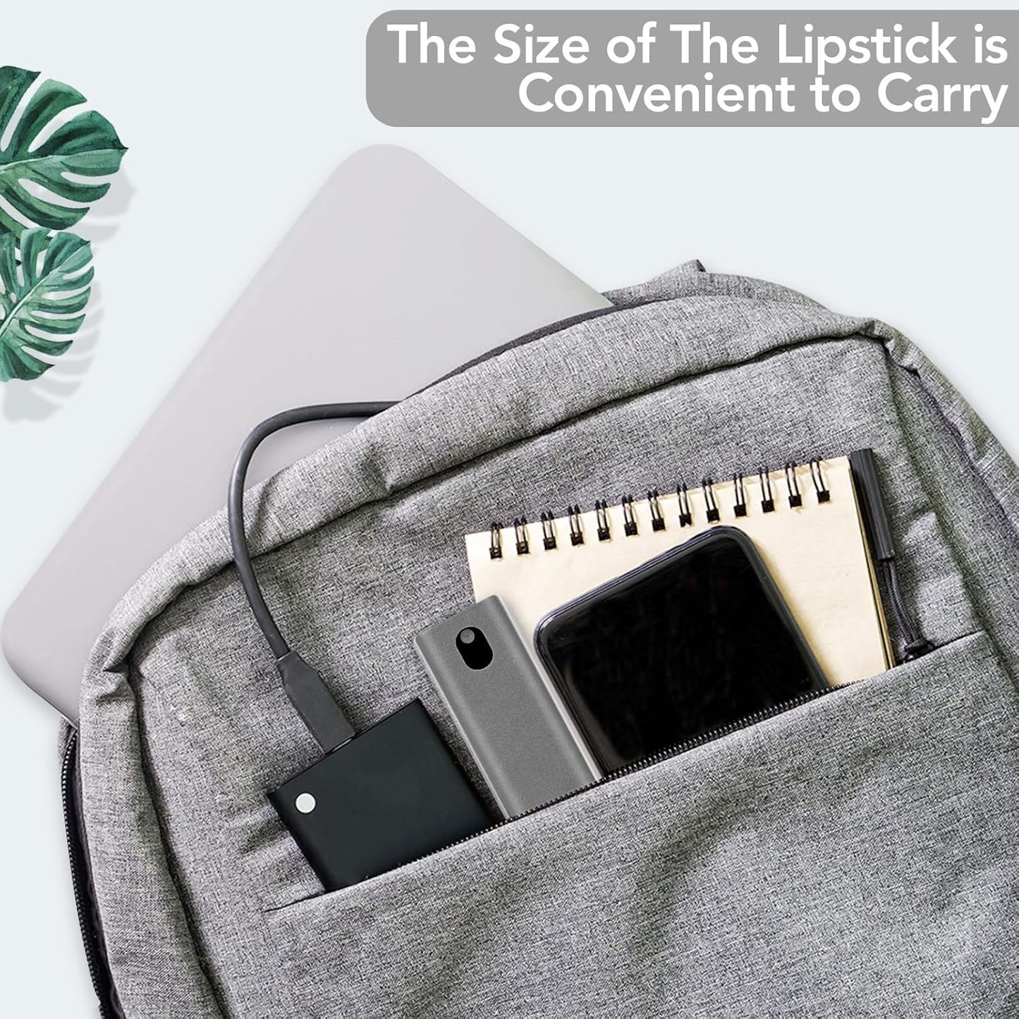 2 Pcs Fingerprint Proof Screen Cleaner Safe for All Phones Glasses Tablet Laptop TV Watch Screens (Light Grey)