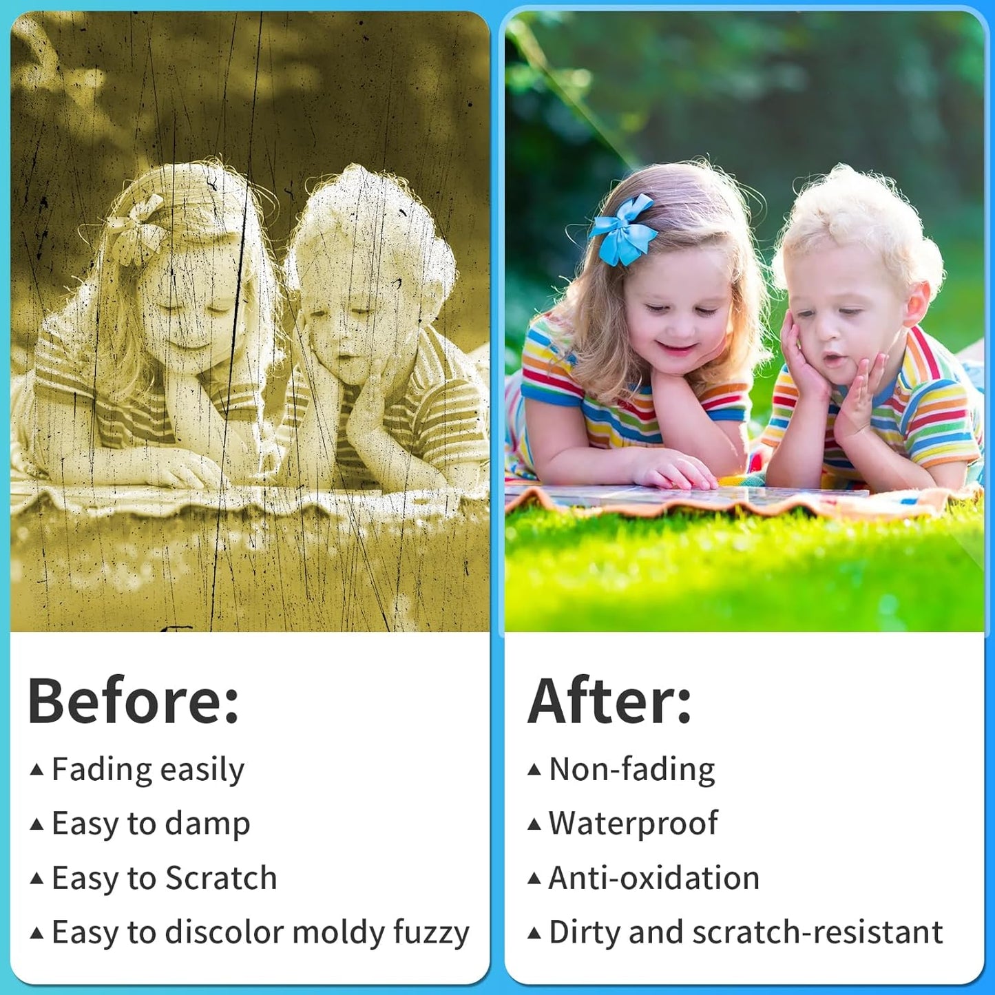 Laminating Sheets, (3 Mil) 50 Pack Thermal Laminating Pouches Holds 8.5 x 11 Inch,3 Mil Clear Laminator Paper 9 x 11.5 Inch, Letter Size, for Education,Documents, Certificate