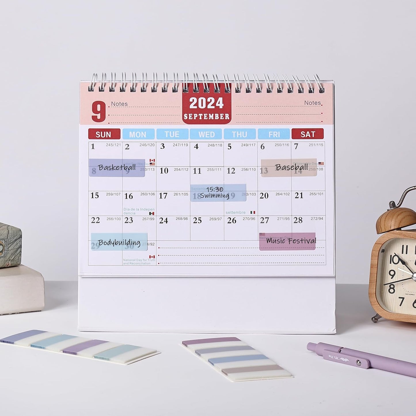 Mr. Pen- Sticky Index Tabs, 240 Pcs, Colorful Sticky Tabs for Notebooks, Page Markers, Page Tabs for Binders, Page Tabs Sticky Tabs for Books, Notebook Tabs, Book Sticky Tabs for Notebooks