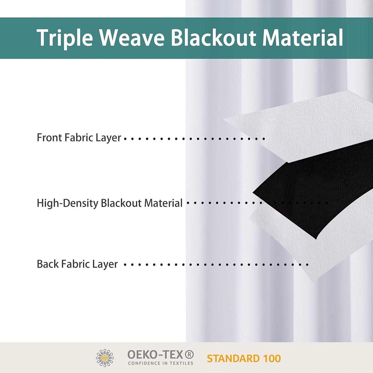 BONZER Extra Wide Room Divider Curtain Screen Partitions Total Privacy Wall Blackout Curtains for Shared Room, 96L x 120W Inch (8L x 10W ft), 1 Panel, Greyish White