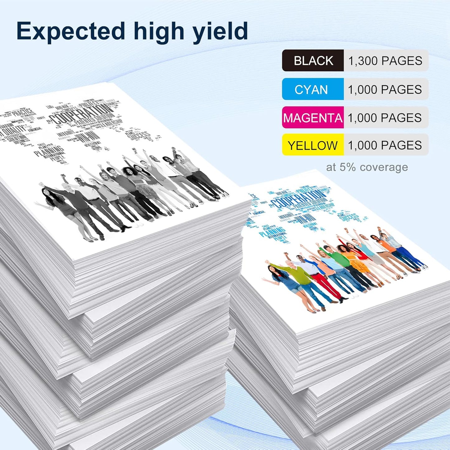 OFFICE-COLOR Replacement for HP 126A Toner Cartridges Set Works with HP Laserjet Pro 100 Color MFP M175nw,CP1025nw,cp1025,M275 Printer Toner (Black,Cyan,Magenta,Yellow 4-Pack )