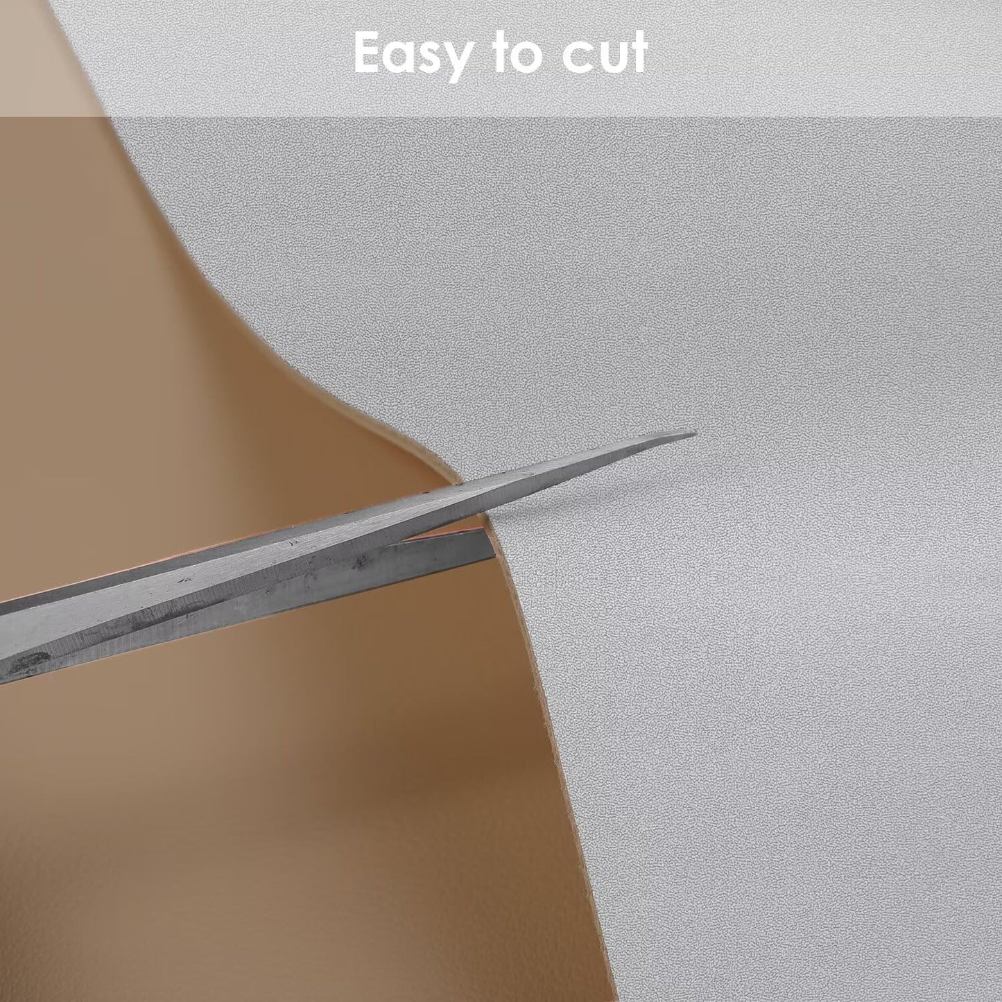 Leather Table Cover,1.8mm Thick,35.4x70.9 Inch Table Protector,Table Protector for Dining Room Table,Dining Table Cover,Table Cover Protector,Wood Table Protector(Khaki+Silvery,35.4x70.9)