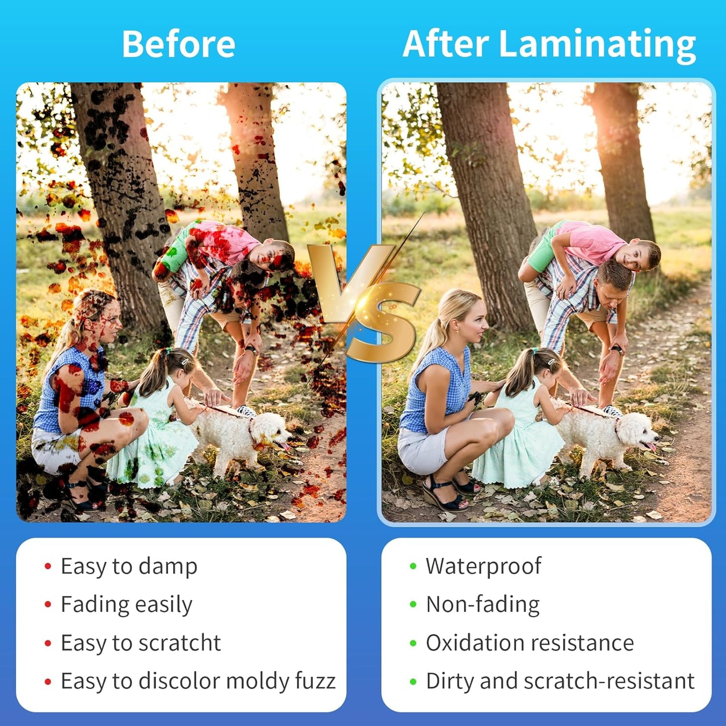 Clear Thermal Laminating Pouches – 9 x 11.5 Inch, 3 mil Thick (500 Pack) – Professional-Grade Lamination Sheets for Documents, Photos & Crafts – Fits 8.5 x 11 Letter Size Paper - [3mil 500 Packs]