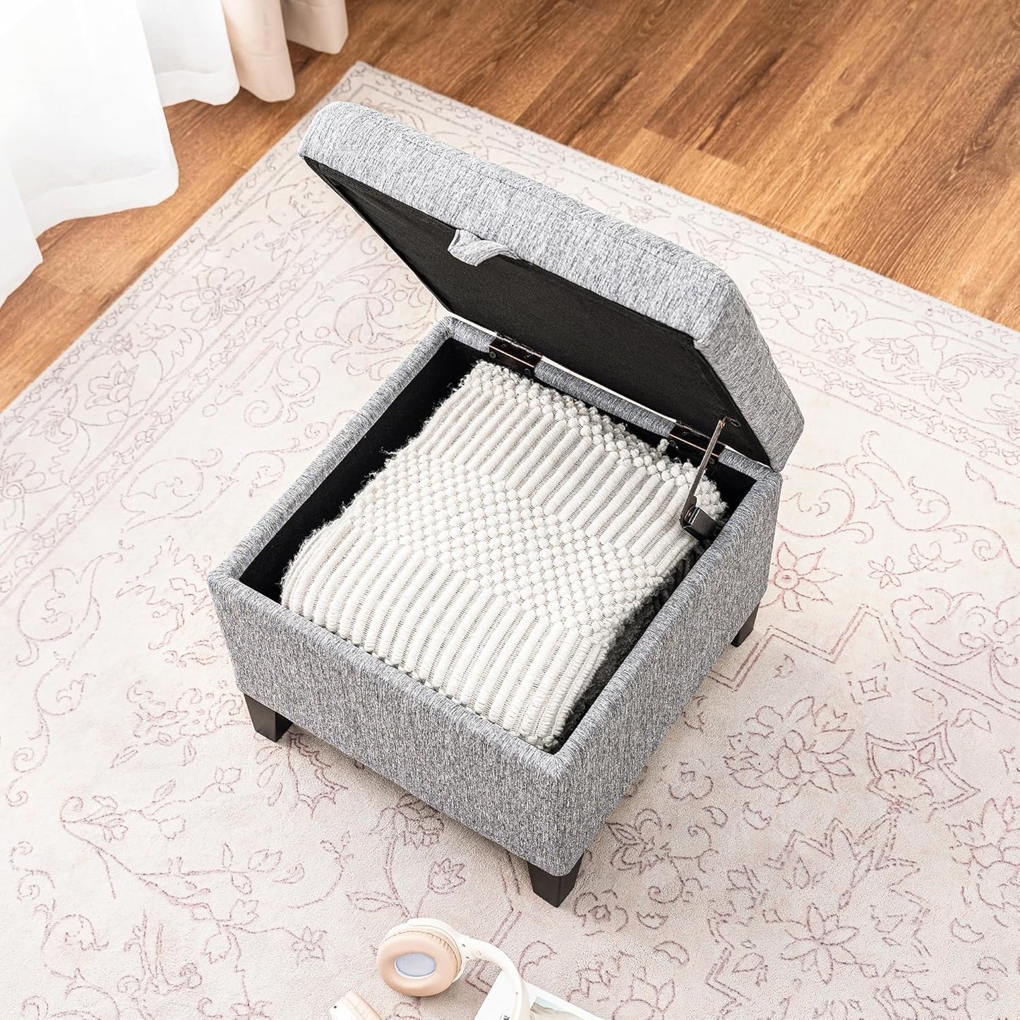 Adeco Storage Ottoman