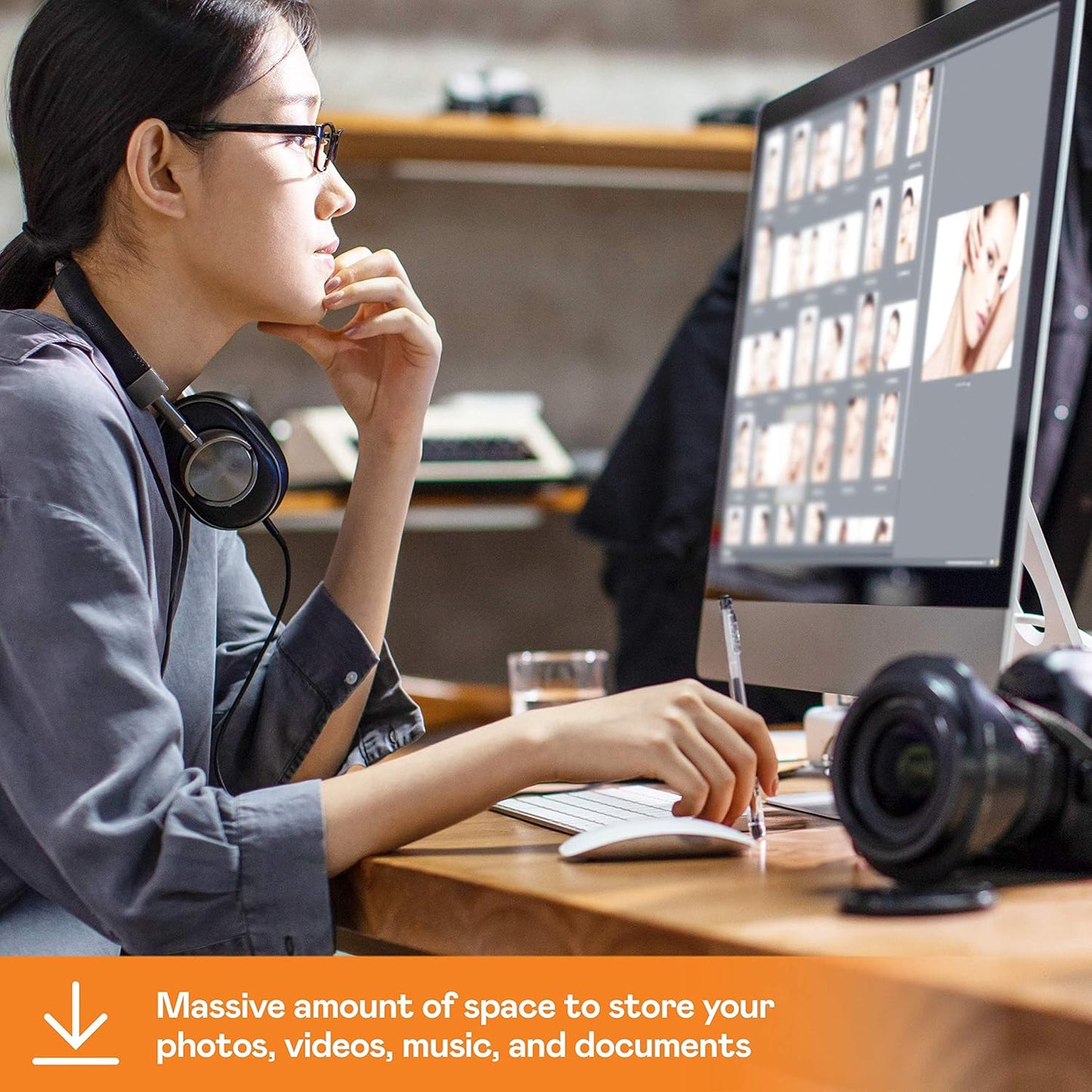 Western Digital 8TB My Book Desktop External Hard Drive, USB 3.0, External HDD with Password Protection and Backup Software - WDBBGB0080HBK-NESN