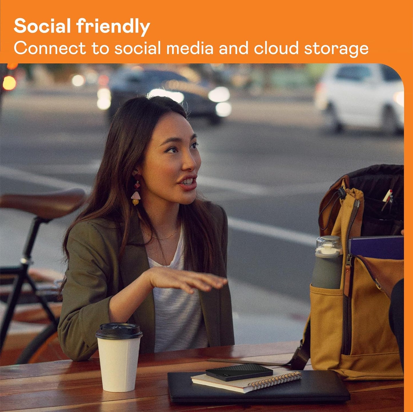 WD 5TB My Passport, Portable External Hard Drive, Black, backup software with defense against ransomware, and password protection, USB 3.1/USB 3.0 compatible - WDBPKJ0050BBK-WESN