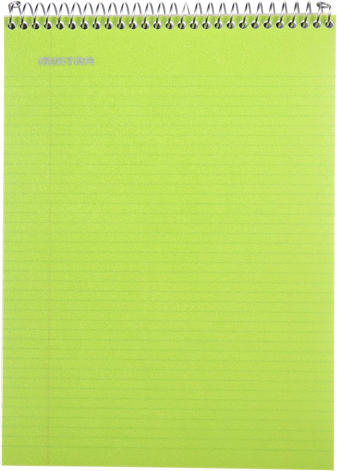 Mintra Office TOP BOUND Durable Spiral Notebooks (Green, College Ruled 3pk)