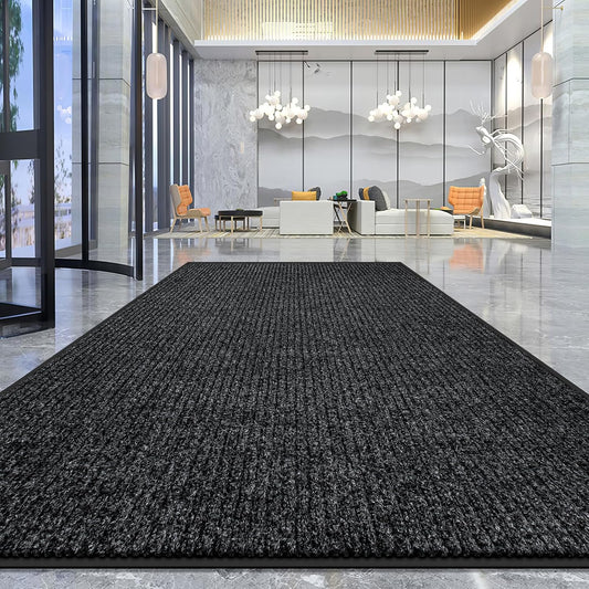 Vicwe Indoor Outdoor Door Mat, 3'x10' Heavy Duty Front Door Mat, Non-Slip Washable Doormats Entrance Mats, Dirt Resistant and Absorbent Doormat, Commercial Outdoor Entrance Floor Mat for Home Office