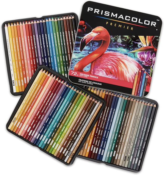 Prismacolor Colored Pencils | Premier Soft Core Pencils, Assorted, 72 Count