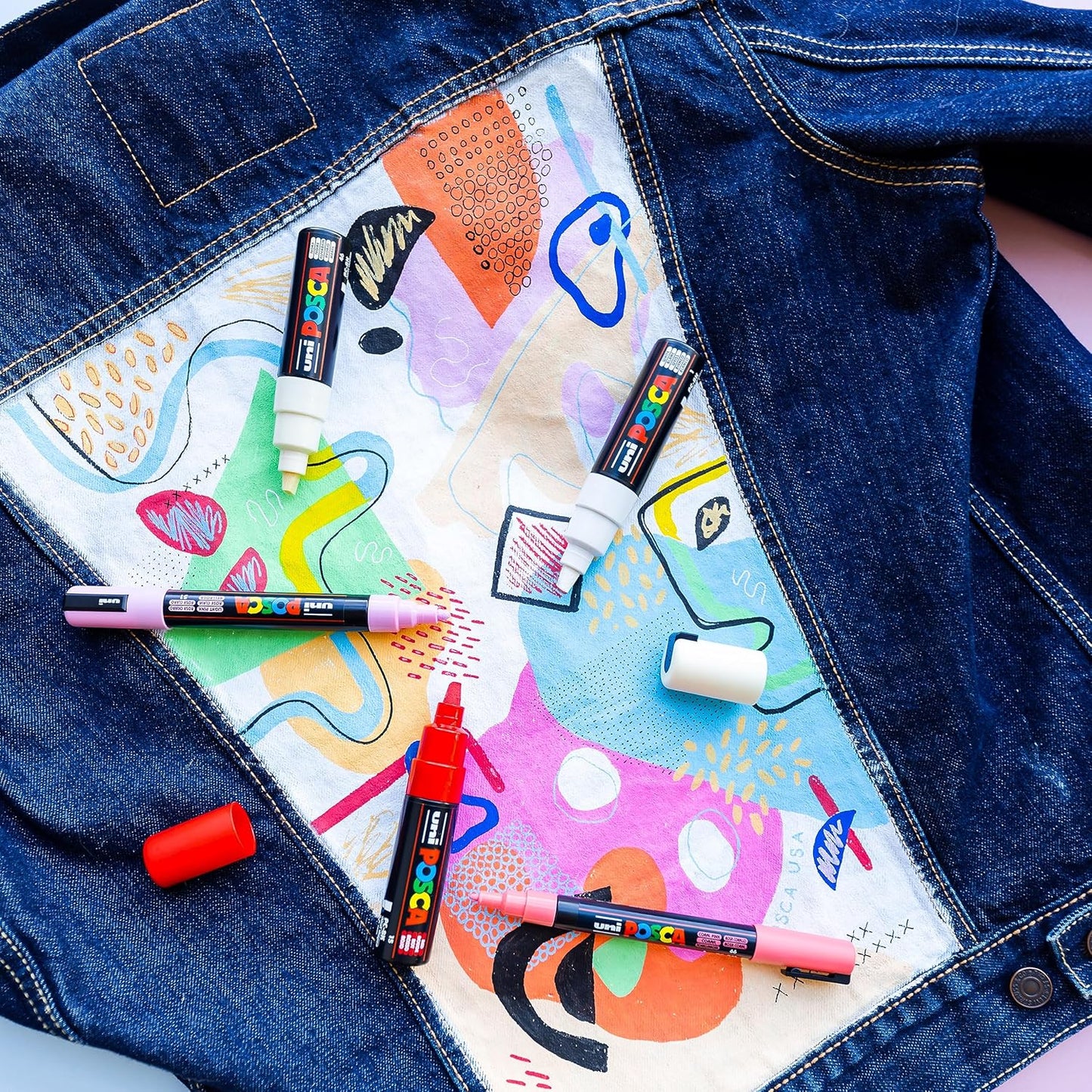 POSCA 8-Color Paint Marker Set, PC-5M Medium